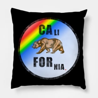 California LGBT Pillow