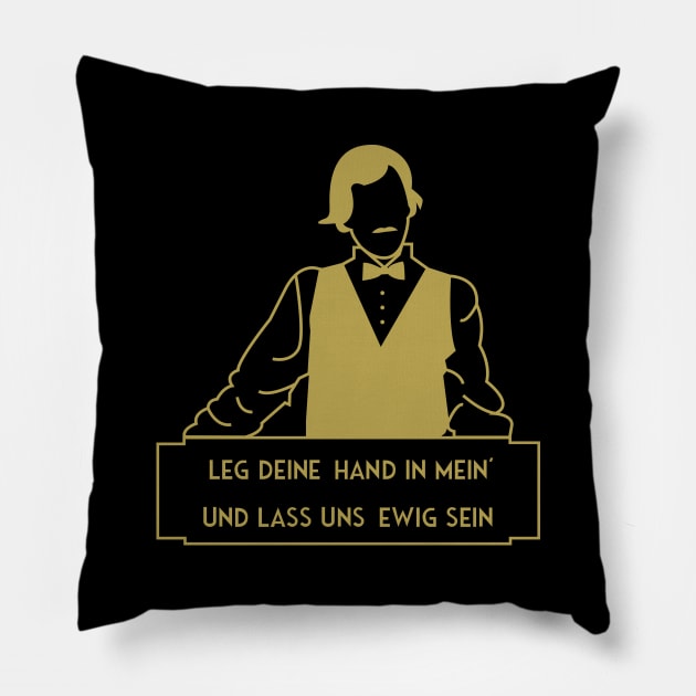 Zu Asche, Zu Staub (Babylon Berlin) Pillow by insidethetardis