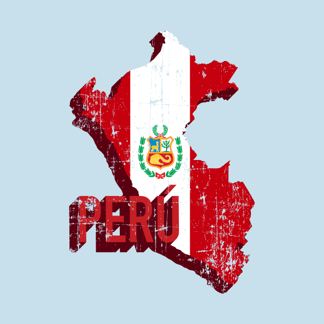 Mapa del Perú by verde