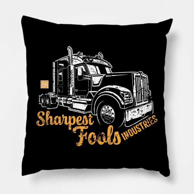 Big Rig Fool Pillow by Sharpest Tools