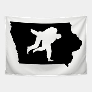 Iowa Judo Tapestry