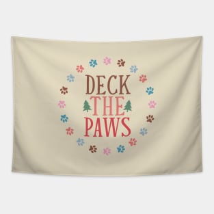 Deck The Paws - Merry Dogmas Tapestry