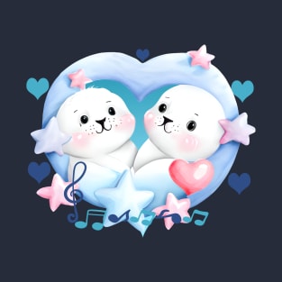 Adorable baby seals T-Shirt