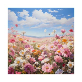 Field of Flowers in the Midday T-Shirt