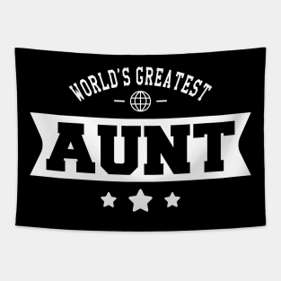 Aunt - World's Greatest Aunt Tapestry