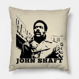 John Shaft Vintage Pillow