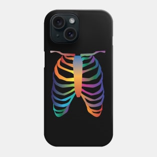 Colorful Ribcage Phone Case