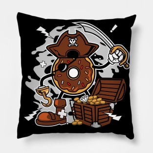 PIRATE DONUT Pillow