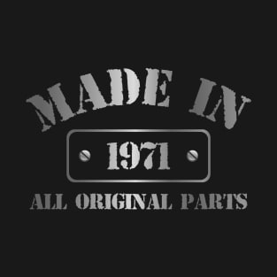 Made in 1971 T-Shirt