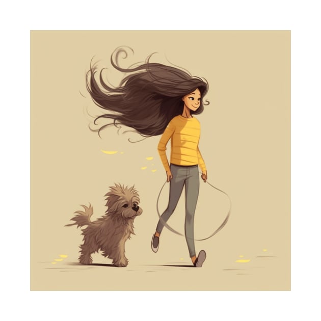 Best Dog Walk by Liana Campbell