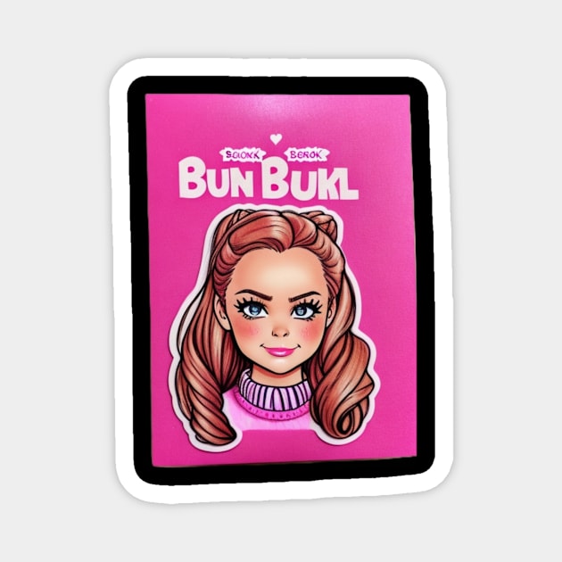 burn book girls, mean girls Magnet by KinneyStickerShirts