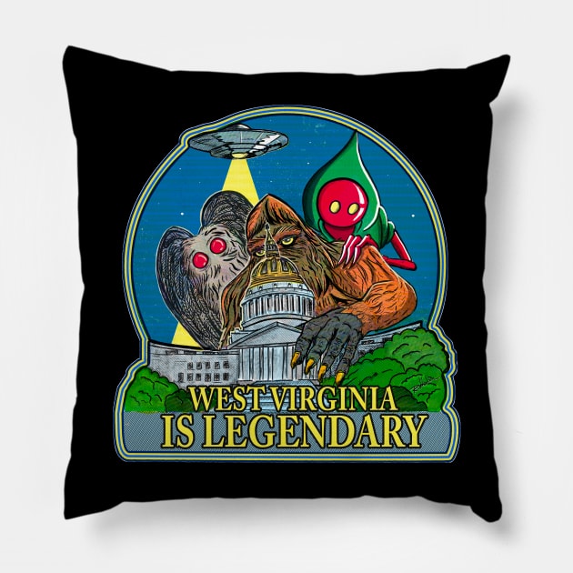 Legendary WV Pillow by theartofron