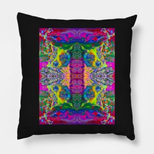 SLOW HEAVY METAL MUSIC PLAYING pattern Pillow