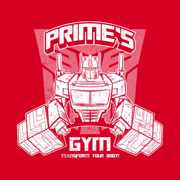 Prime's Gym by CoinboxTees