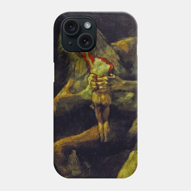 Goya's Saturn Phone Case by iceagethaws