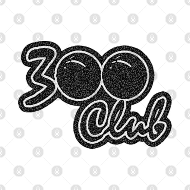 300 CLUB - PERFECT GAME - BLACK DESIGN by colormecolorado