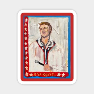 Evel Knievel Magnet