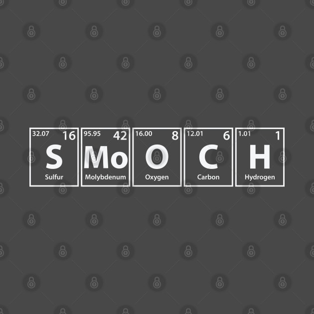 Smooch (S-Mo-O-C-H) Periodic Elements Spelling by cerebrands