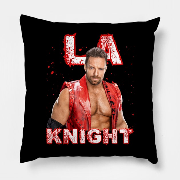 LA Knight - WWE Pillow by AwkwardTurtle