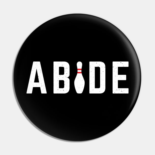 Abide The Big Lebowski Pin by scribblejuice