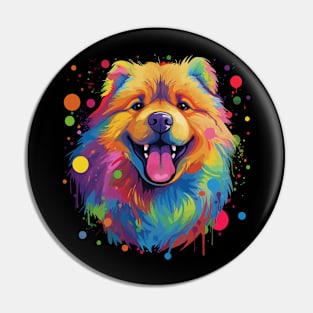 Chow Chow Happiness Pin