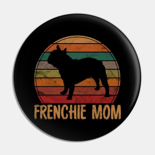 Retro French Bulldog Mom Gift Dog Mother Pet Frenchie Mama Pin