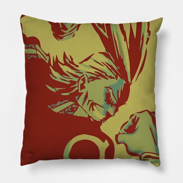 All Might Pillow by BarnawiMT