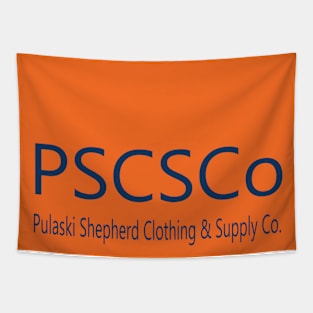 PSCSCo Orange & Blue Tapestry