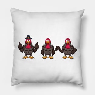 Turkeys Pillow