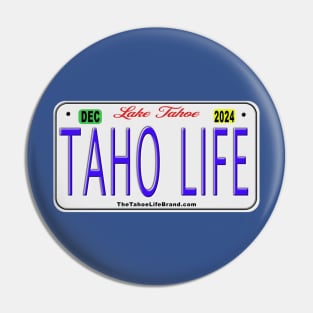 Tahoe Life License Plate Pin