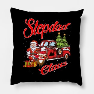 Stepdad Claus Santa Car Christmas Funny Awesome Gift Pillow