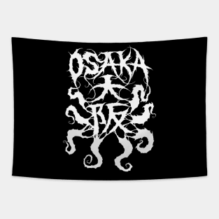 Osaka Japan - Metal Band Style Tapestry