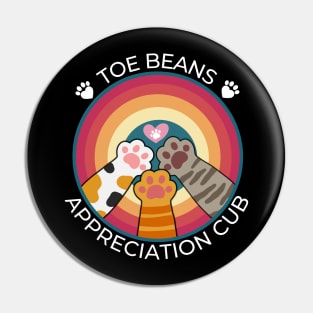 Toe Beans Appreciation Club Pin