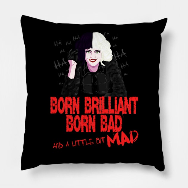 Cruella Quote Pillow by wenderinf