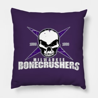 Milwaukee Bonecrushers Pillow