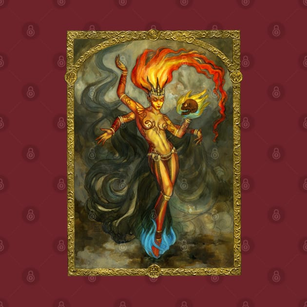 Elemental of Fire & Revenge by BohemianWeasel