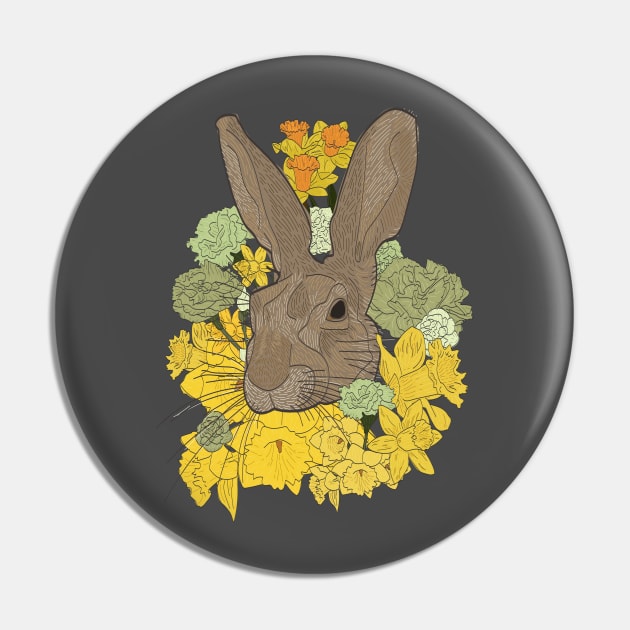Hare Dandy Pin by theartfulscientist