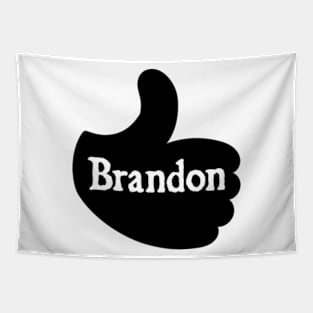 Men name Brandon Tapestry