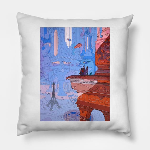 Art of Moebius Pillow by QualityArtFirst