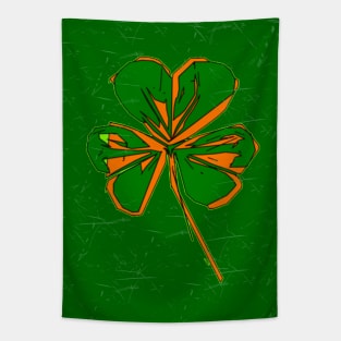 st patricks day shamrock Tapestry