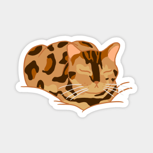 Loaf of Cat - Bengal Magnet