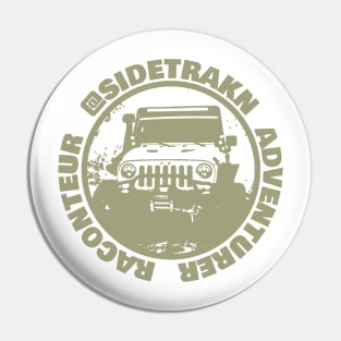 Sidetrakn Khaki Logo Pin