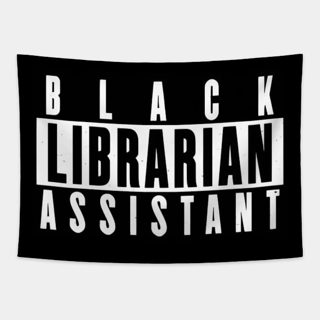 Black Librarian Assistant Tapestry by Dylante