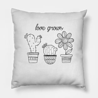 love grows Pillow