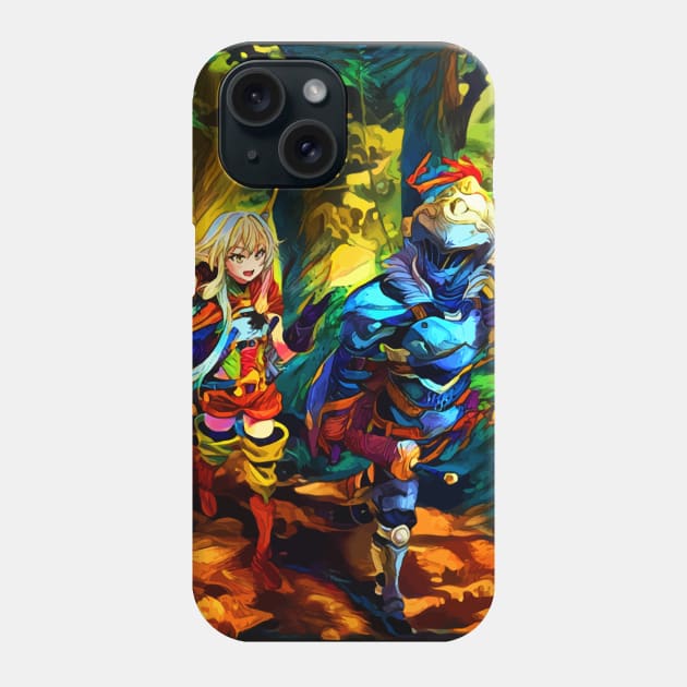 walking together Phone Case by hustlart