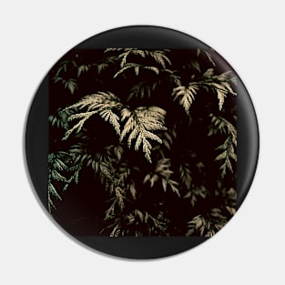 Black Leaves Pin