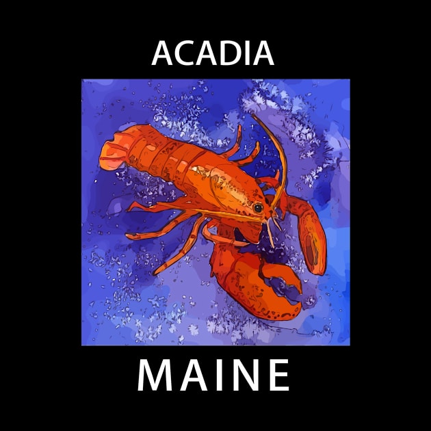 Lobster Lover - Acadia Maine by WelshDesigns