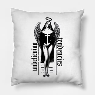 Unbelieving Tendencies Nun Pillow