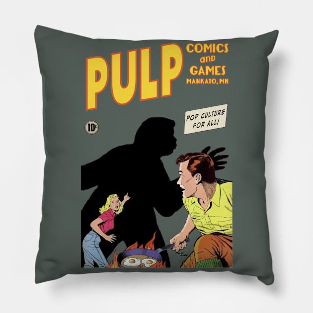 Pulp Camp Shadow Pillow by PULP Comics and Games