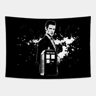 11th Doctor Dark Space Tapestry